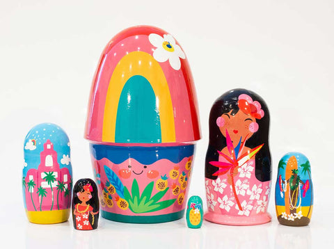 SPECIAL EDITION - SHAVE ICE WAIKIKI SET, 6pc set
