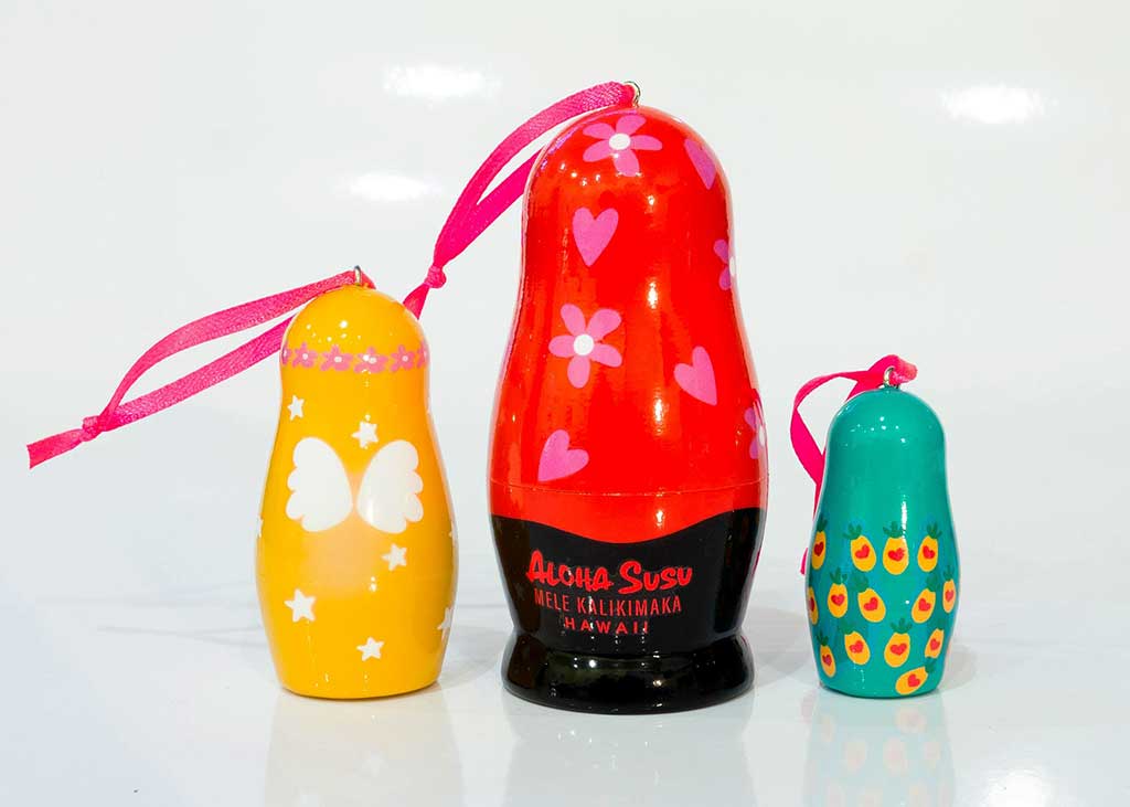 Ornament Nesting Doll Set - Nativity, 3pc set