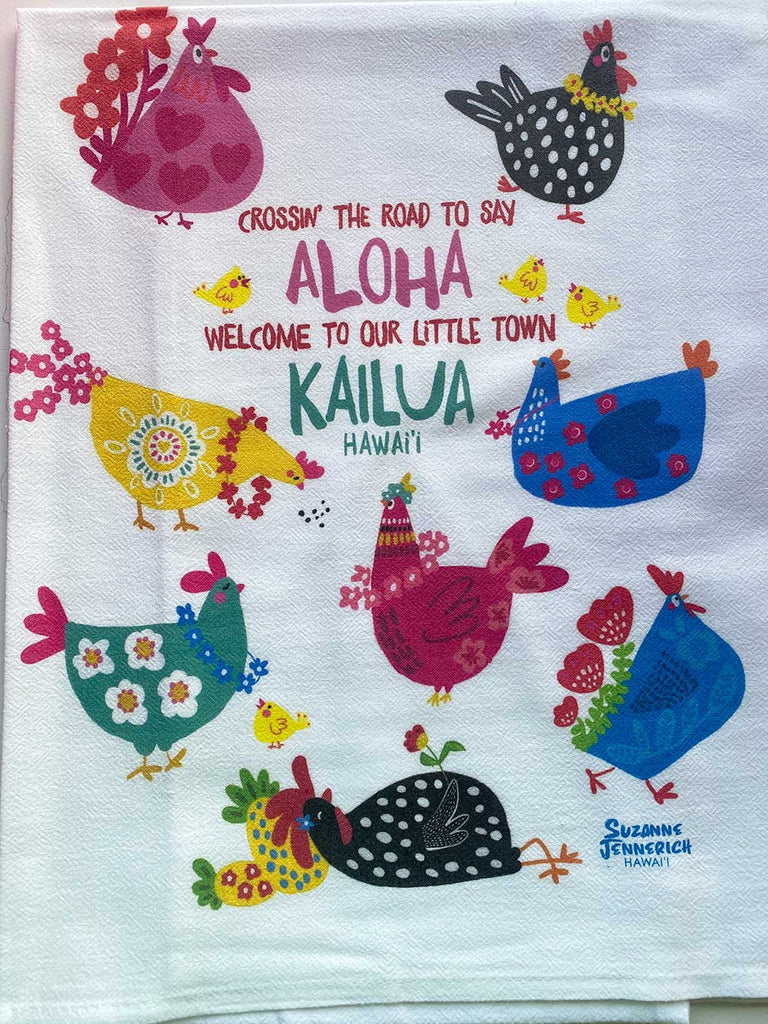 CHICKEN KAILUA kitchen towel
