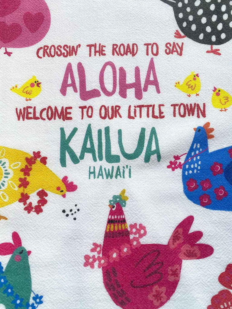 CHICKEN KAILUA kitchen towel