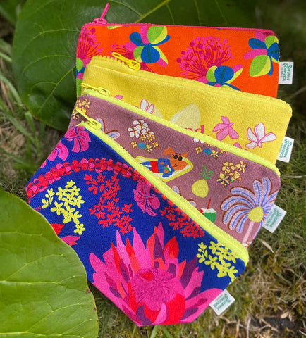 BLUE PROTEA pouch