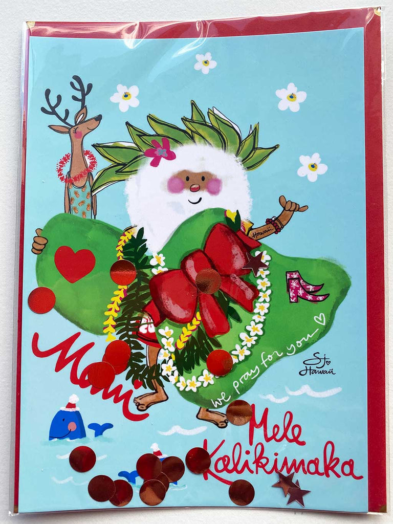 SANTA MIXED DESIGNS ART CARDS