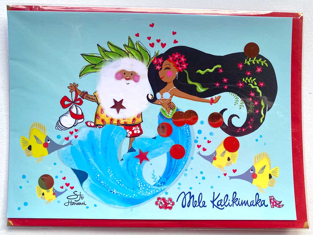 SANTA MIXED DESIGNS ART CARDS