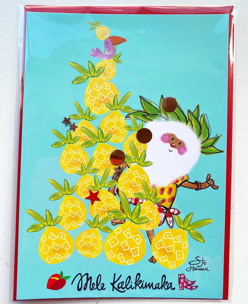 SANTA MIXED DESIGNS ART CARDS