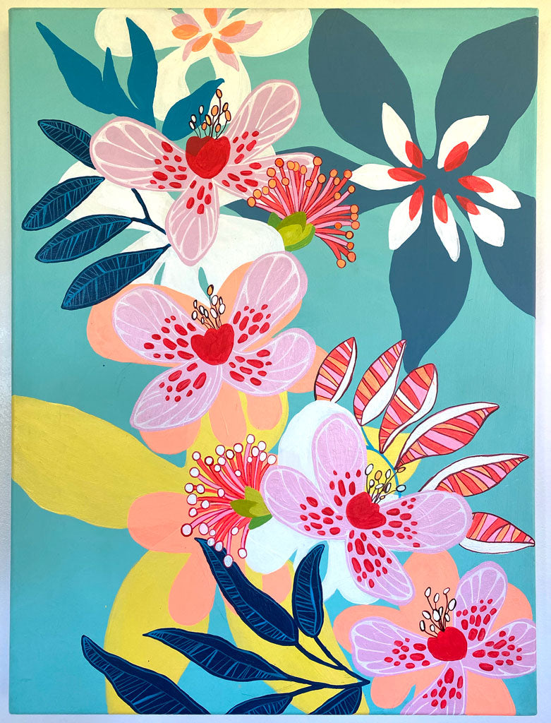 DANCING LEI 18x24"