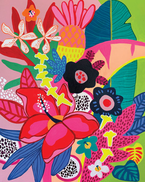 FARMERS MARKET MAUI print