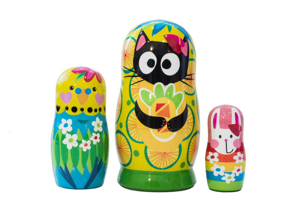 HAPPY PETS, 3pc Set, 3.75"