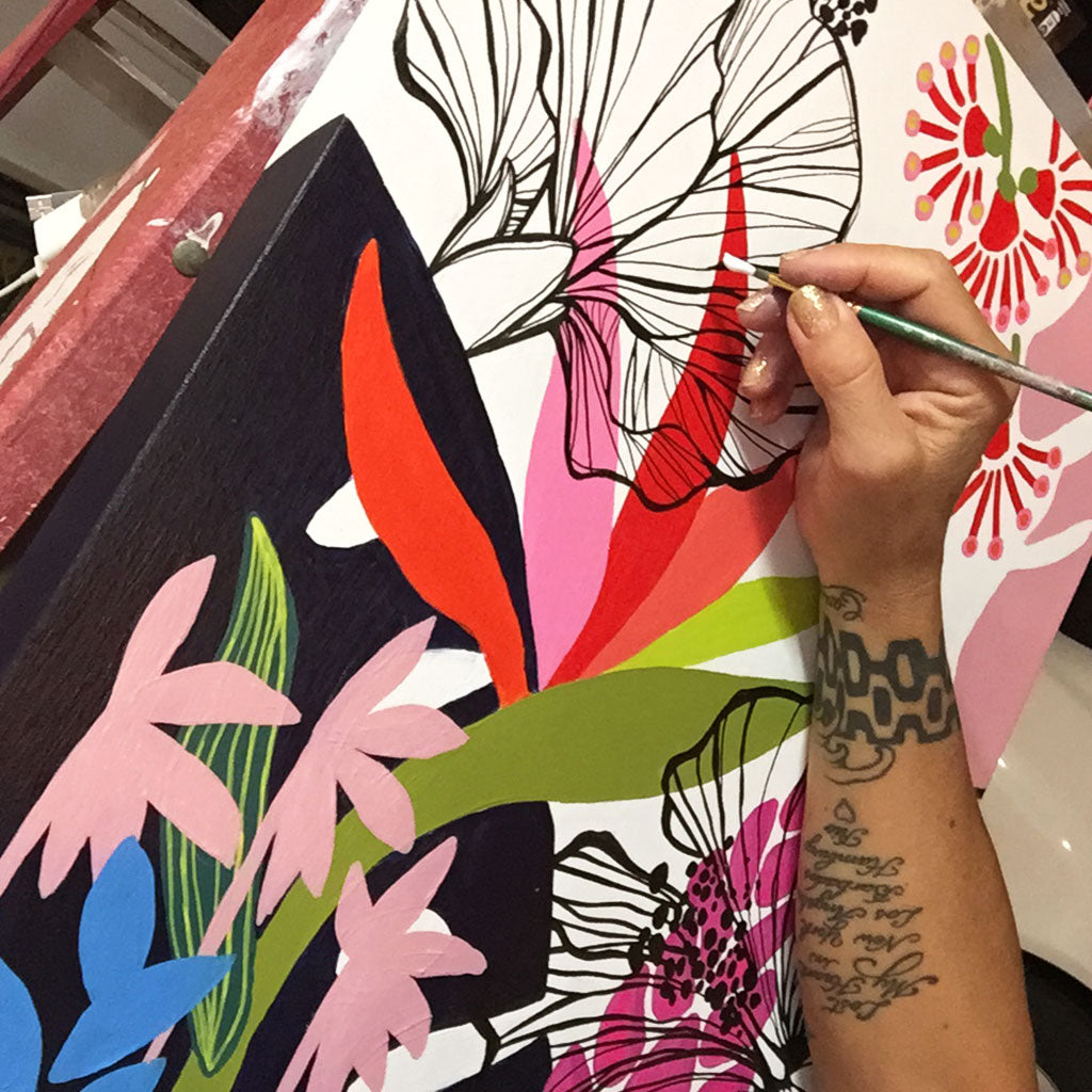 FLORAL PARADISE 18x24"