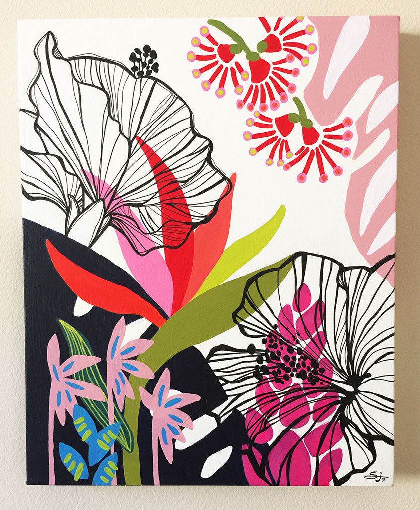 FLORAL PARADISE 18x24"