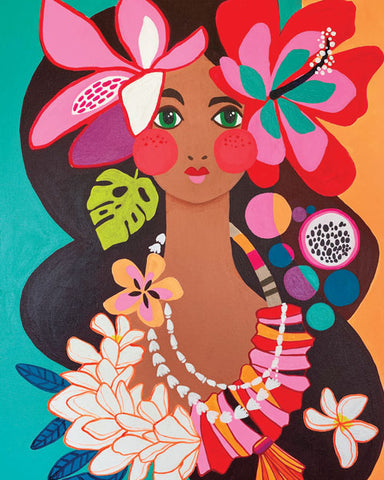 LEI GIRL PAIA print