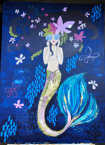 MERMAIZING 30x40"