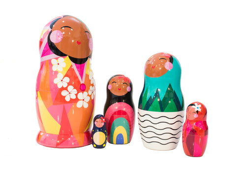 MY HAWAII, 5pc Set, 6"