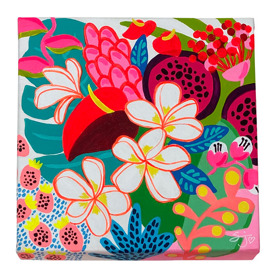 MY HAWAIIAN GARDEN 10x10"