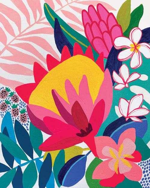 PROTEA SUNSHINE print