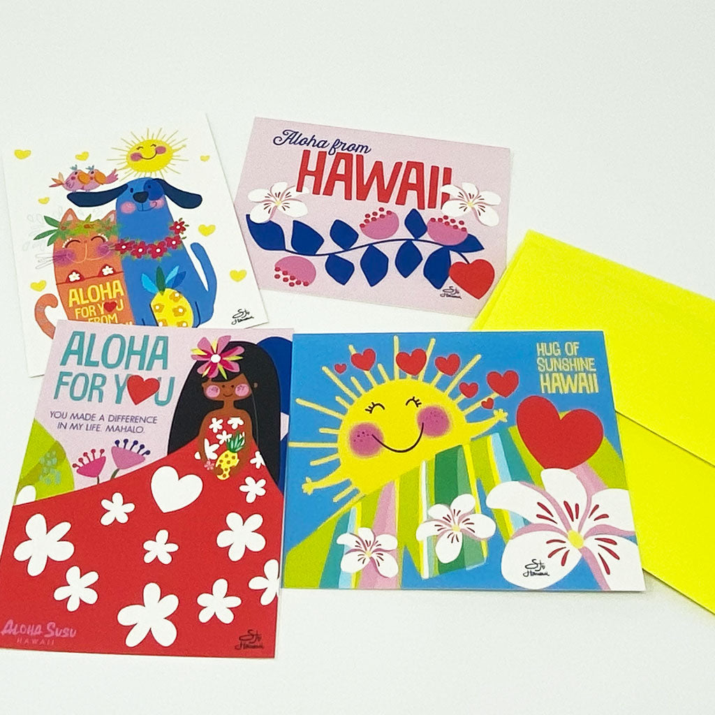 Greeting Card Set - 2 packs