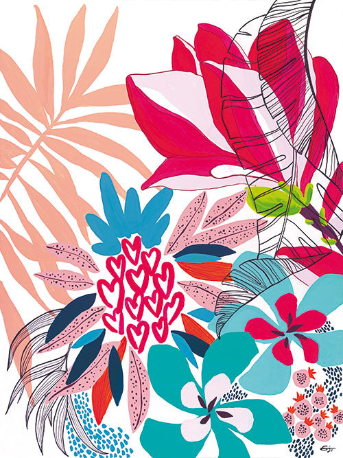 TROPICAL HAPPINESS print