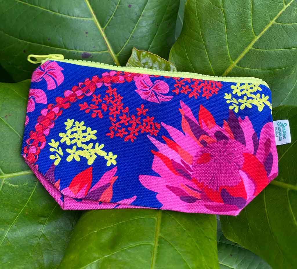 BLUE PROTEA pouch