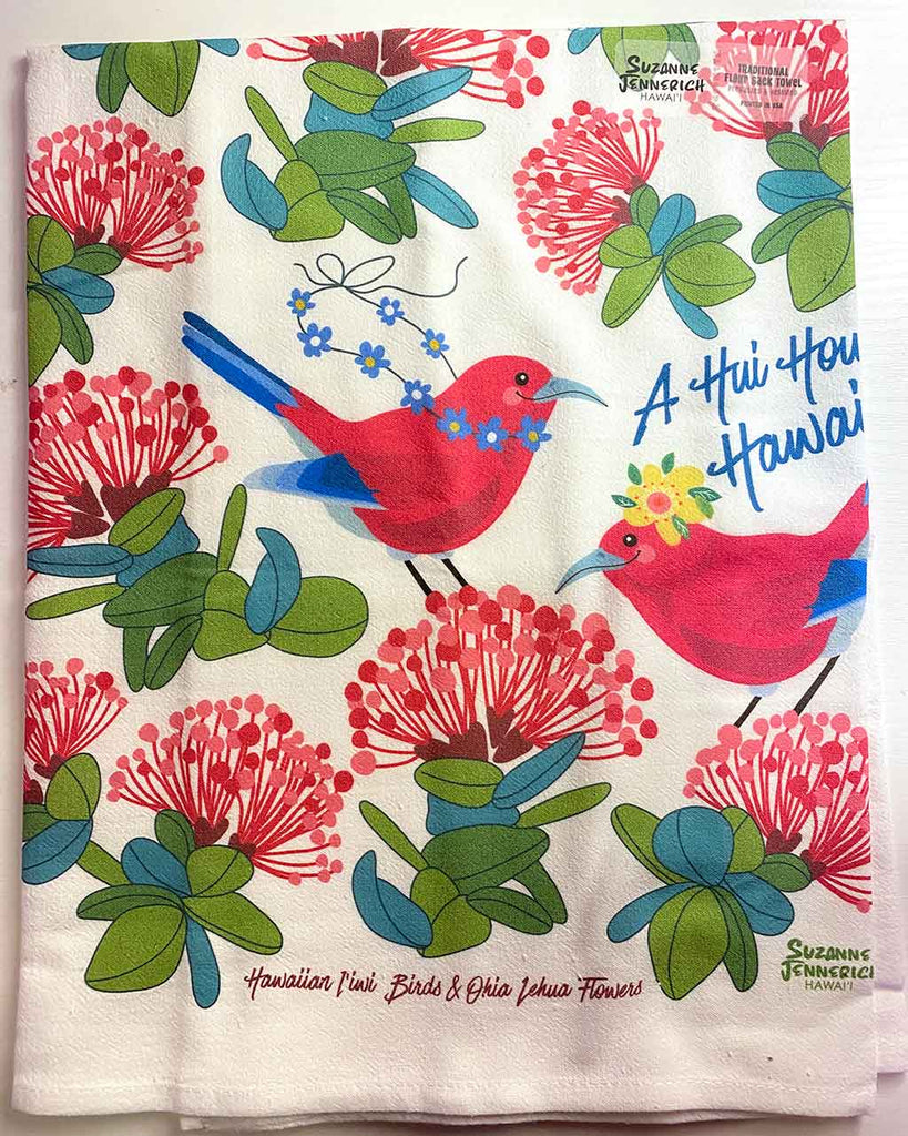 BIRDS HAWAII kitchen towel