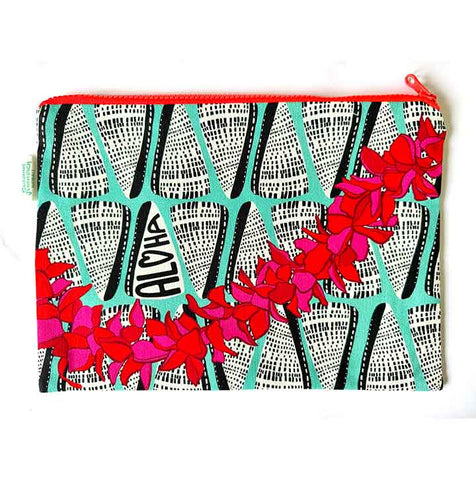 HEBREW SHELL Large pouch