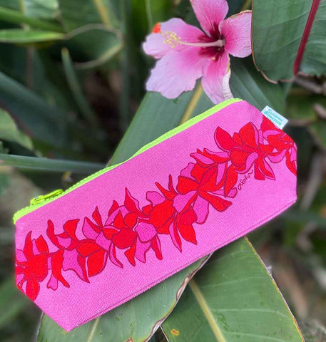 PINK LEI  Long pouch