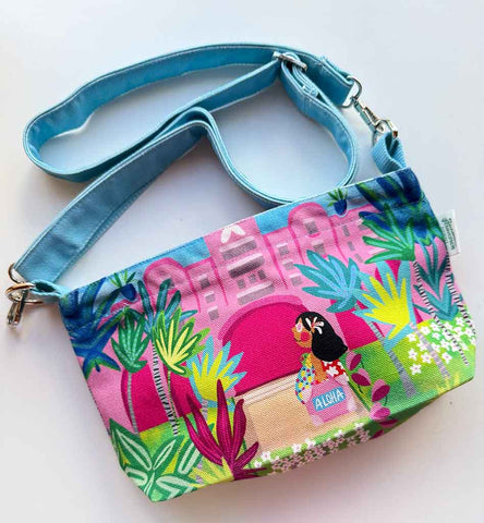 SUSU Pink Hotel Strap bag