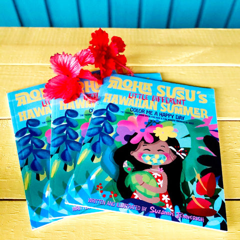 Coloring Book & Story-Aloha Susu